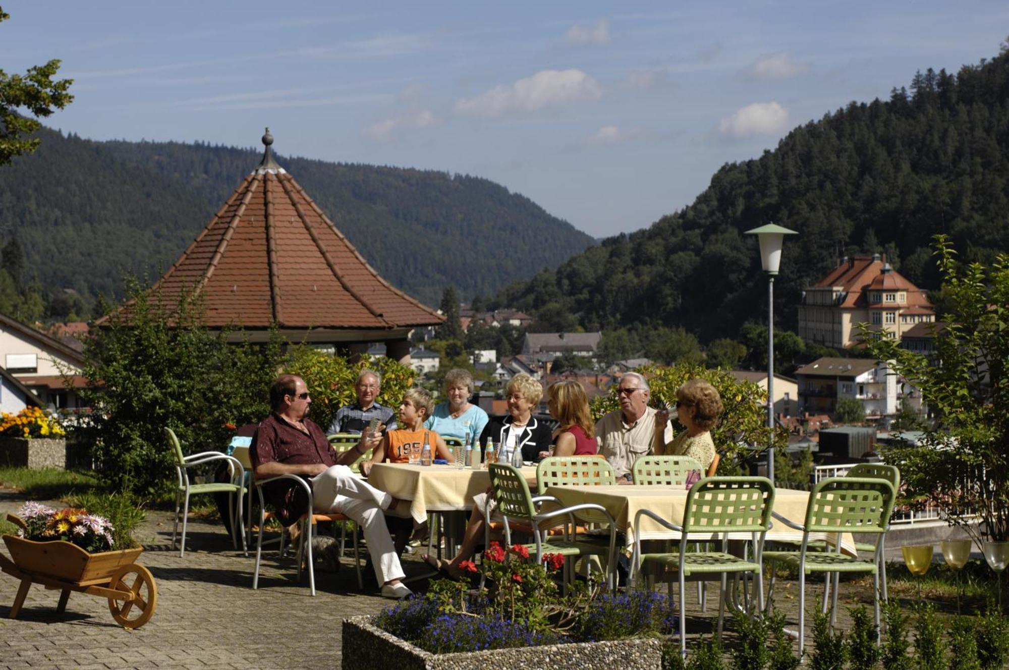 Hotel Bergfrieden Бад Вилдбад Екстериор снимка